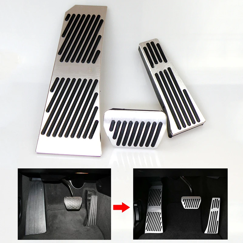 Car Decorations Rest Area Accelerator Brake Punch-free Aluminium Alloy Pedals For BMW 5/6/7 Series GT Touring X3 X4 Z4 Interior 
Car Decorations Rest Area Accelerator Brake Punch-free Aluminium Alloy Pedals For BMW 5/6/7 Series GT Touring X3 X4 Z4 Interior