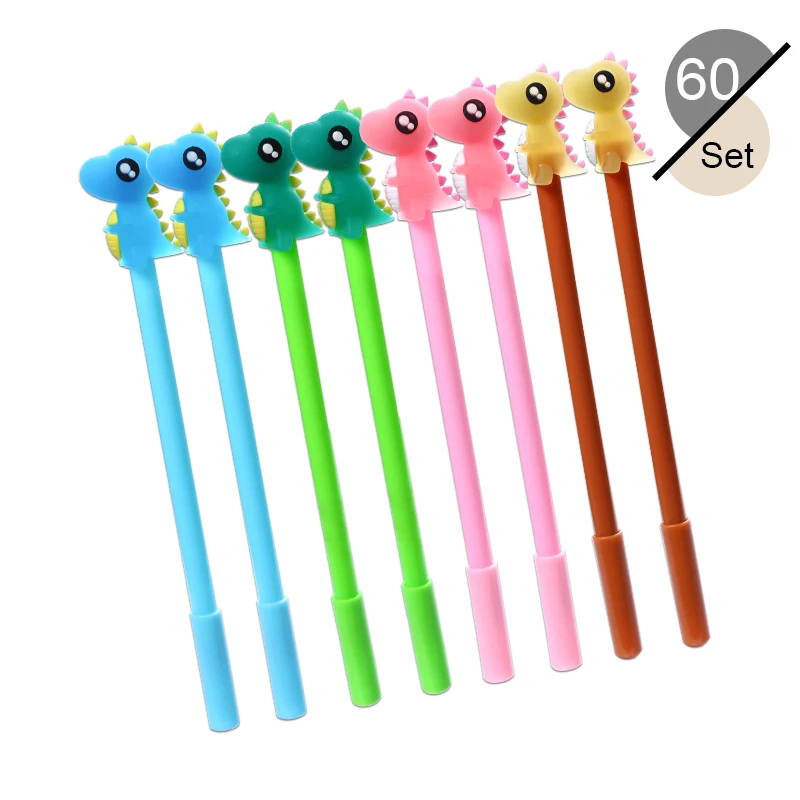 60pcs/set Cute Cactus Fruit Corn Gel Pen Kawaii Bear Dinosaur Koala School Stationery Signature Ink Pens Korean Office Supplies
60pcs/set Cute Cactus Fruit Corn Gel Pen Kawaii Bear Dinosaur Koala School Stationery Signature Ink Pens Korean Office Supplies