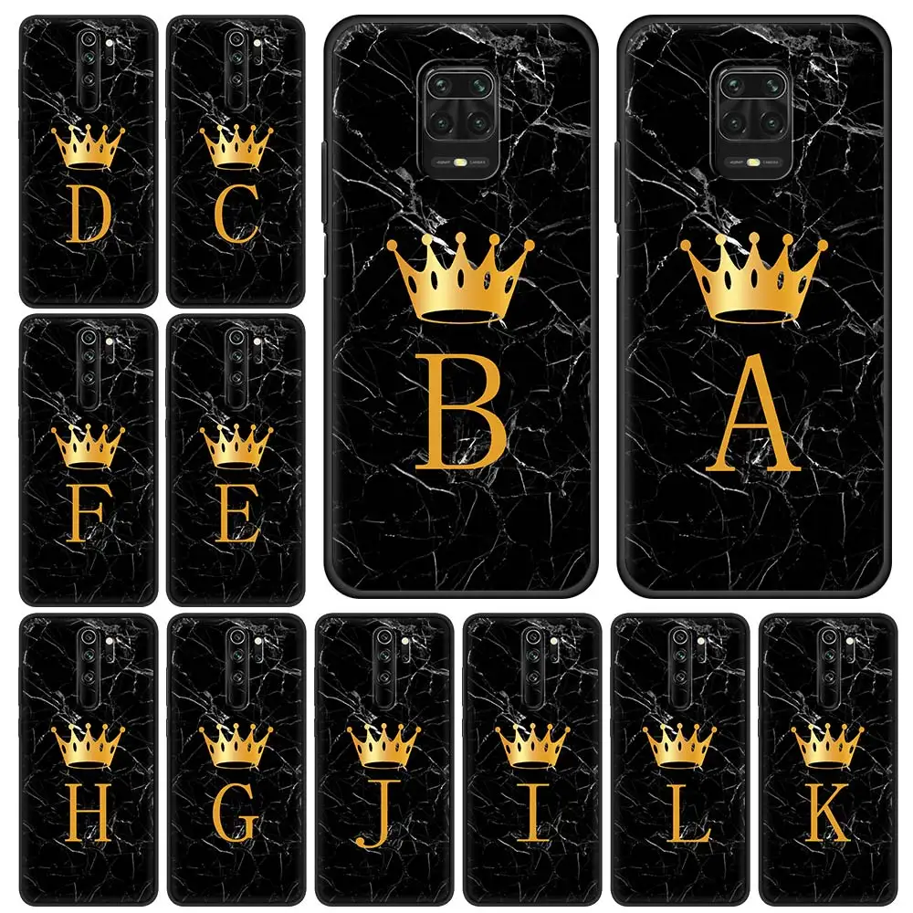 Initial Letter A B Crown Soft Silicone Phone Case for Redmi K40 Note 10 9S 8 Pro Max 9 7 8T 9C 9A 7A Cover Coque Cases Funda
Initial Letter A B Crown Soft Silicone Phone Case for Redmi K40 Note 10 9S 8 Pro Max 9 7 8T 9C 9A 7A Cover Coque Cases Funda