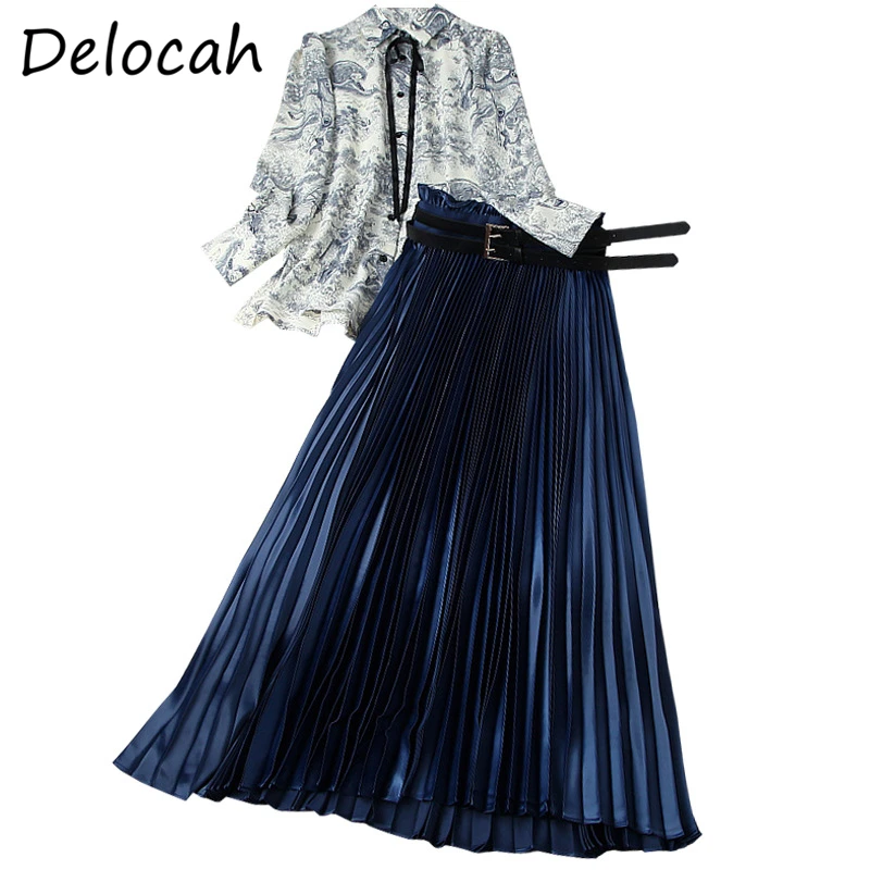 Seifrmann 2021 New Women Spring Fashion RunwaySkirt Set Lantern Sleeve Print Blouses+High Waist Print Skirts 2 TwoPiecesSuits
Seifrmann 2021 New Women Spring Fashion RunwaySkirt Set Lantern Sleeve Print Blouses+High Waist Print Skirts 2 TwoPiecesSuits