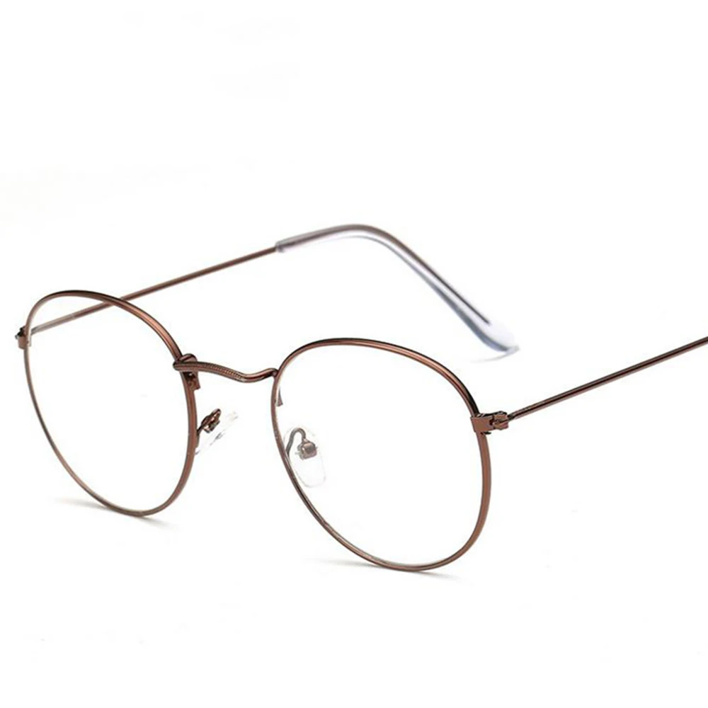 Round Glasses Frame Woman Men Glasses Retro Optical Frames Metal Clear Lens Black Silver Gold Eyeglasses Spectacle Frames
Round Glasses Frame Woman Men Glasses Retro Optical Frames Metal Clear Lens Black Silver Gold Eyeglasses Spectacle Frames