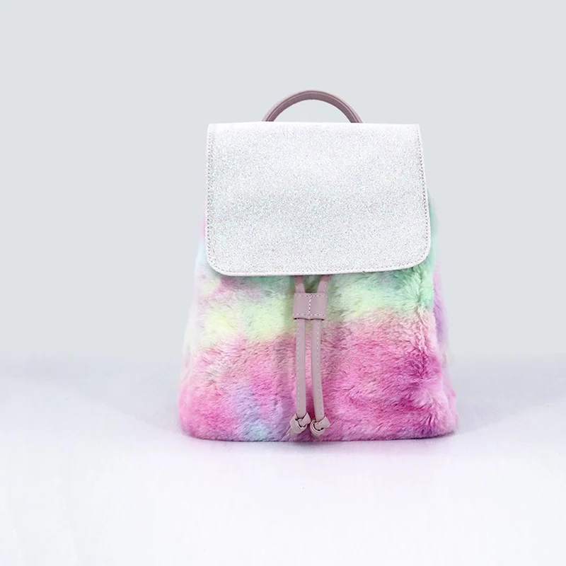 Wholesale Fashion Fur Mini Backpack Colorful Plush Satchel Ladies Backpack Hologram Fur Backpack for Girls JT250046
Wholesale Fashion Fur Mini Backpack Colorful Plush Satchel Ladies Backpack Hologram Fur Backpack for Girls JT250046