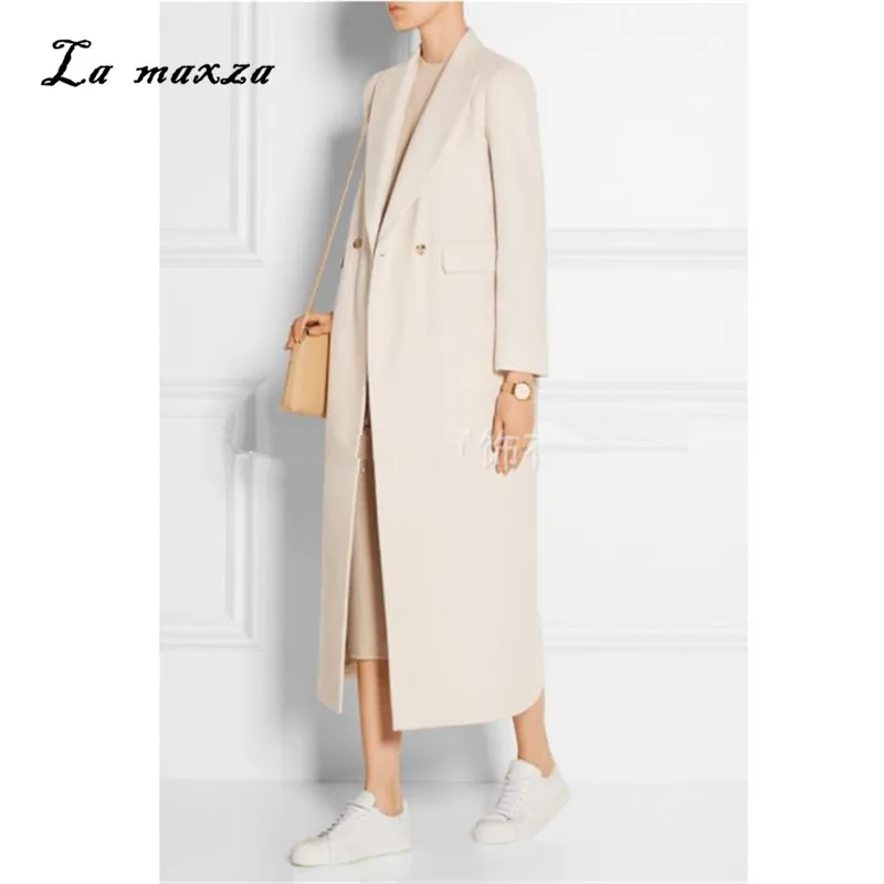 Office Lady Vintage Elegant White Coats Oversize Winter Wool Korean Womens Long Coat
Office Lady Vintage Elegant White Coats Oversize Winter Wool Korean Womens Long Coat