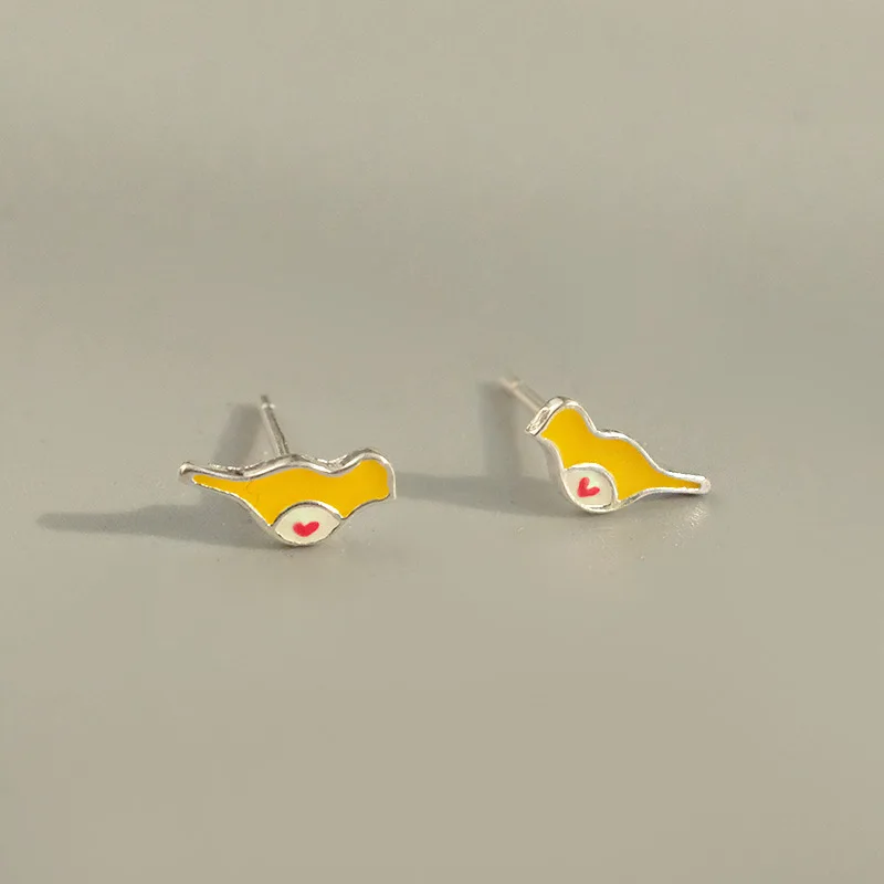 925 Sterling Silver Prevent Allergy bird Brincos Stud Earrings for Women Wedding Earrings Jewelry Accessories 
925 Sterling Silver Prevent Allergy bird Brincos Stud Earrings for Women Wedding Earrings Jewelry Accessories