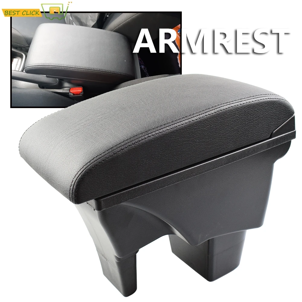 Кожаный подлокотник для Suzuki Vitara 2015 2019 Автомобильный USB интерфейс коробка