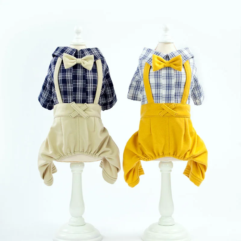 Plaid Dog Straps Pants Pet Clothes for chihuahua Cotton Gentleman's Jumpsuit British Pet clothes small Dog Clothes
Plaid Dog Straps Pants Pet Clothes for chihuahua Cotton Gentleman's Jumpsuit British Pet clothes small Dog Clothes