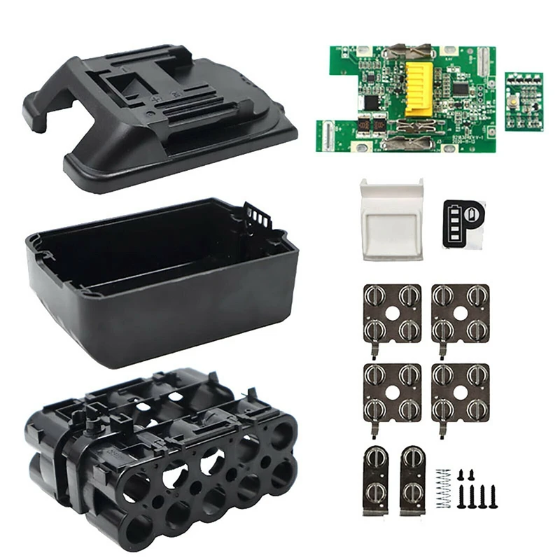 Plastic Case Nesting Cell Protection Detection Protection Board PCB for Makita 18V BL1840 BL1850 BL1830 Battery, 2Set
Plastic Case Nesting Cell Protection Detection Protection Board PCB for Makita 18V BL1840 BL1850 BL1830 Battery, 2Set