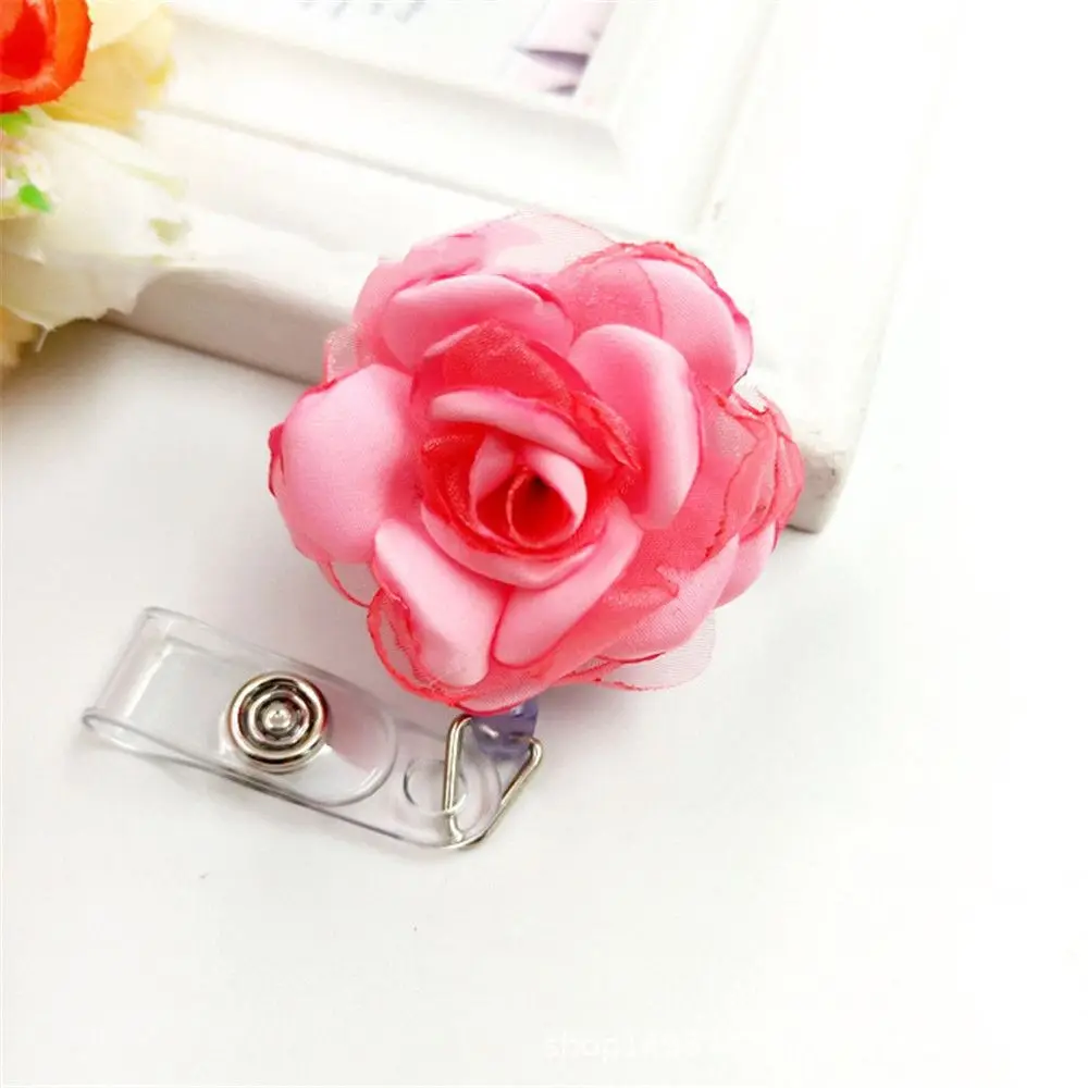 1PC Creative Beautiful Colors Flowers Retractable Badge Card Holder Reel Nurse Id Card Exhibition Buckle Name Badge Tags
1PC Creative Beautiful Colors Flowers Retractable Badge Card Holder Reel Nurse Id Card Exhibition Buckle Name Badge Tags