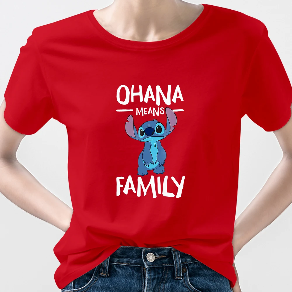 Ohana Means Family Disney T Shirt Women Stitch Workout Gym Red Urban Casual Tshirts 2022 New Oversize T-Shirt Hipster Wholesale
Ohana Means Family Disney T Shirt Women Stitch Workout Gym Red Urban Casual Tshirts 2022 New Oversize T-Shirt Hipster Wholesale