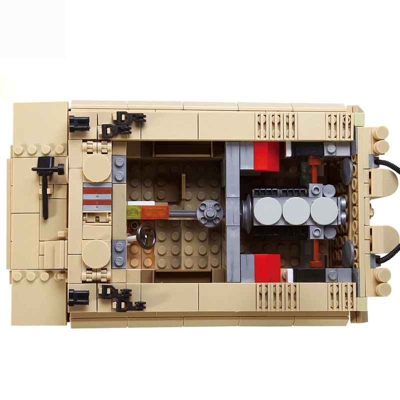 995pcs Military Series German King Tiger Tank Building Block set city WW2 Soldier Figure Bricks Educational Toys gift for kids
995pcs Military Series German King Tiger Tank Building Block set city WW2 Soldier Figure Bricks Educational Toys gift for kids