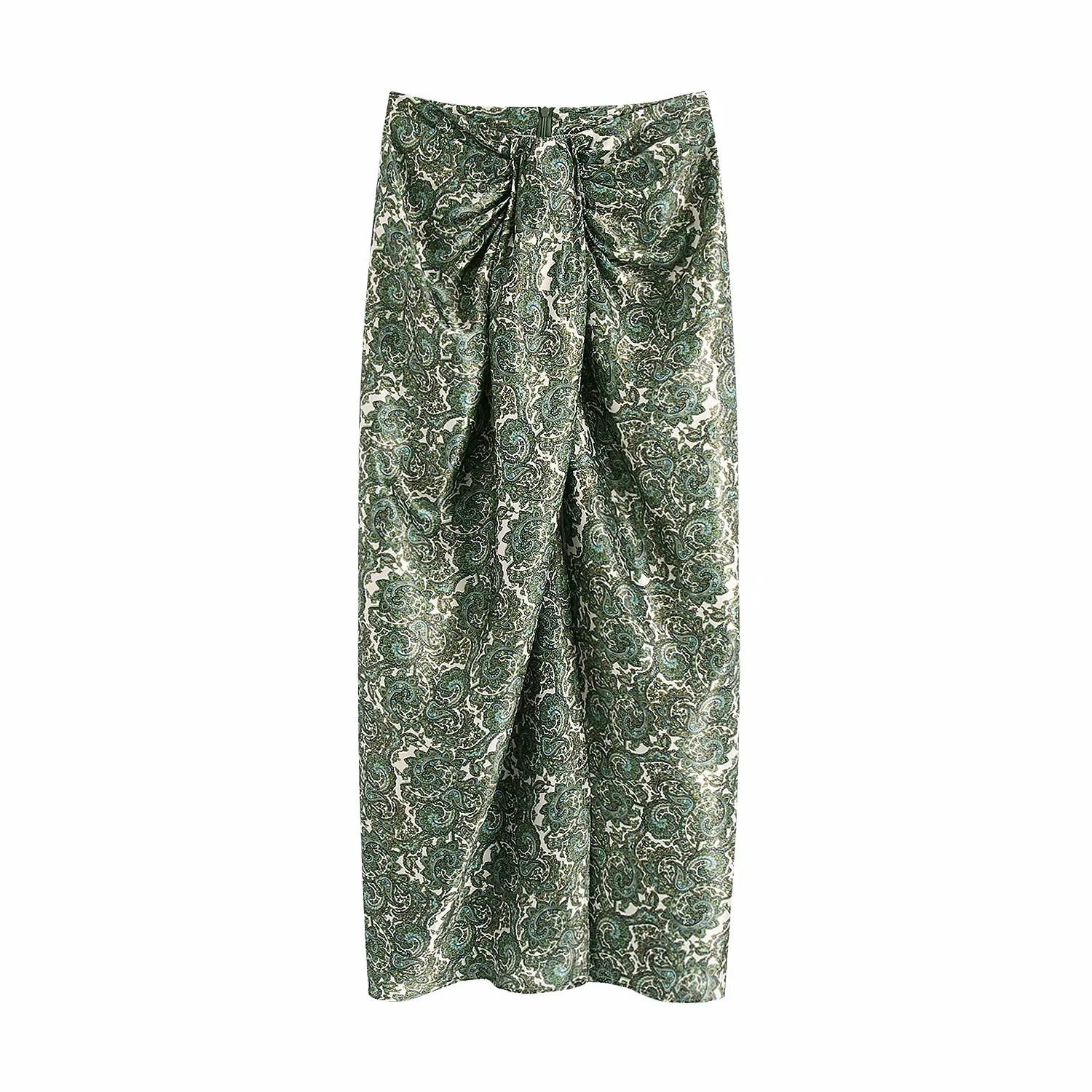 2021 Women Fashion With Knot Print Slit Midi Skirt Vintage High Waist Back Zipper Female Skirts
2021 Women Fashion With Knot Print Slit Midi Skirt Vintage High Waist Back Zipper Female Skirts