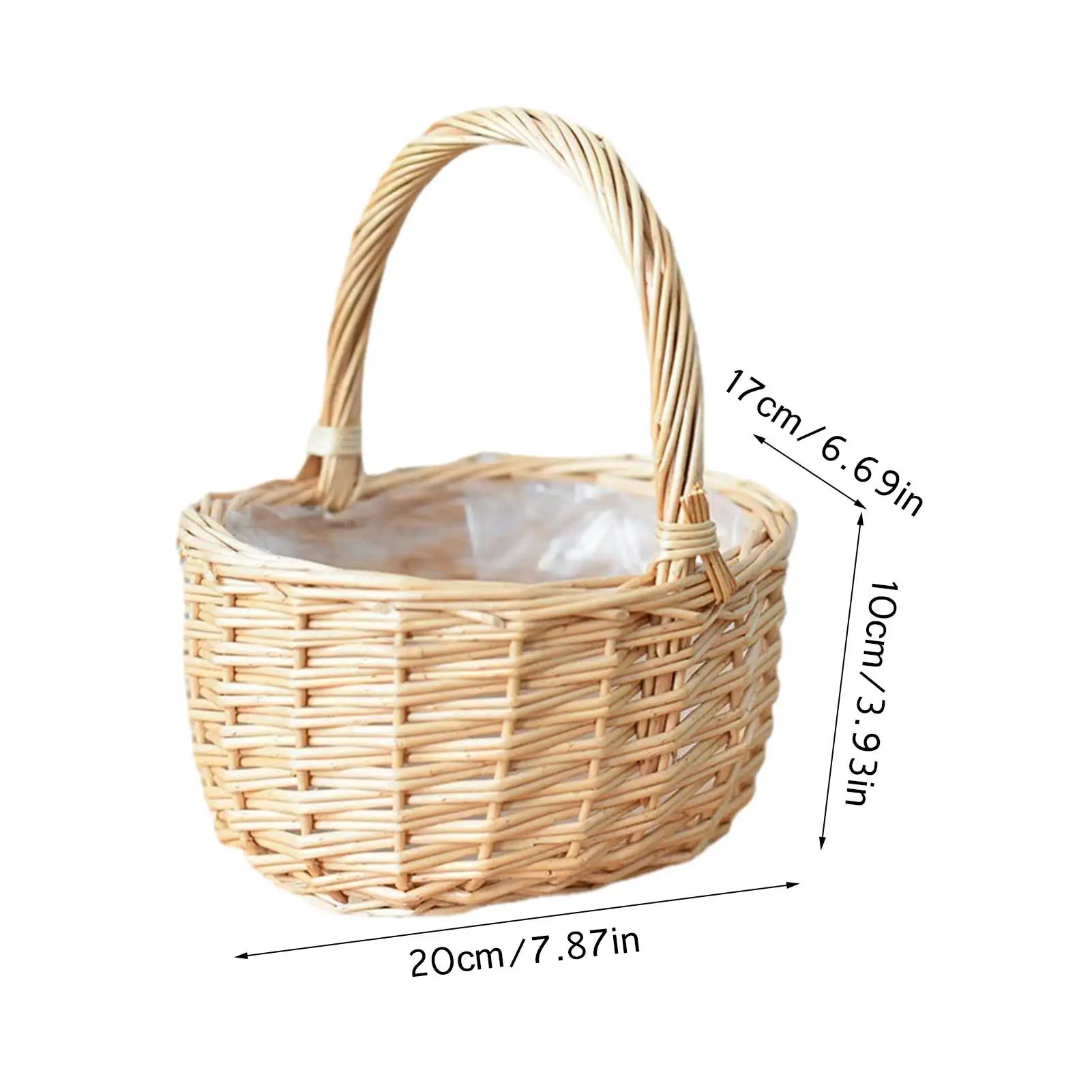 Handmade Rattan Food Storage Basket Woven Flower Basket Flower Pot Vegetable Fruit Organizer Picnic Basket Toys Laundry Basket
Handmade Rattan Food Storage Basket Woven Flower Basket Flower Pot Vegetable Fruit Organizer Picnic Basket Toys Laundry Basket