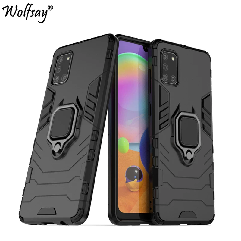 For Samsung Galaxy A31 Case Armor Magnetic Suction Stand Full Edge Cover For Samsung Galaxy A31 Cover For Samsung A31 Goyar 6.4"
For Samsung Galaxy A31 Case Armor Magnetic Suction Stand Full Edge Cover For Samsung Galaxy A31 Cover For Samsung A31 Goyar 6.4"