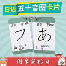 Zero Based Japanese 50 Sound Map Card Shorthand Entry Self Study New Standard Word Learning Livres Kitaplar Libros Livros