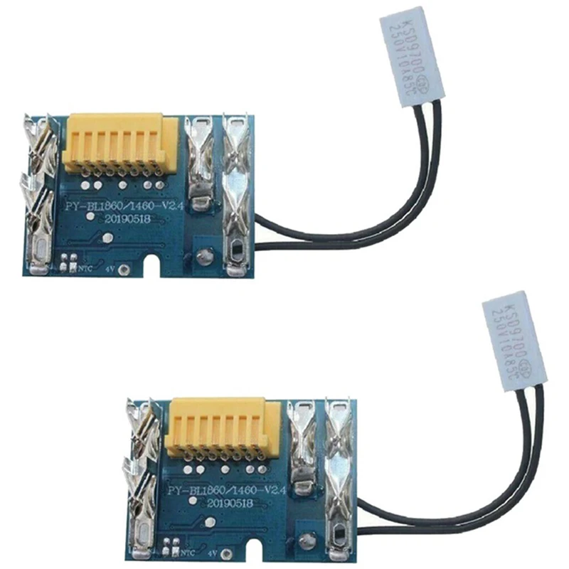 2 Pieces BL1830 BL1815 BL1845 BL1860 Li-Ion Battery PCB Board Circuit Board for Makita 18V 1500MAh
2 Pieces BL1830 BL1815 BL1845 BL1860 Li-Ion Battery PCB Board Circuit Board for Makita 18V 1500MAh