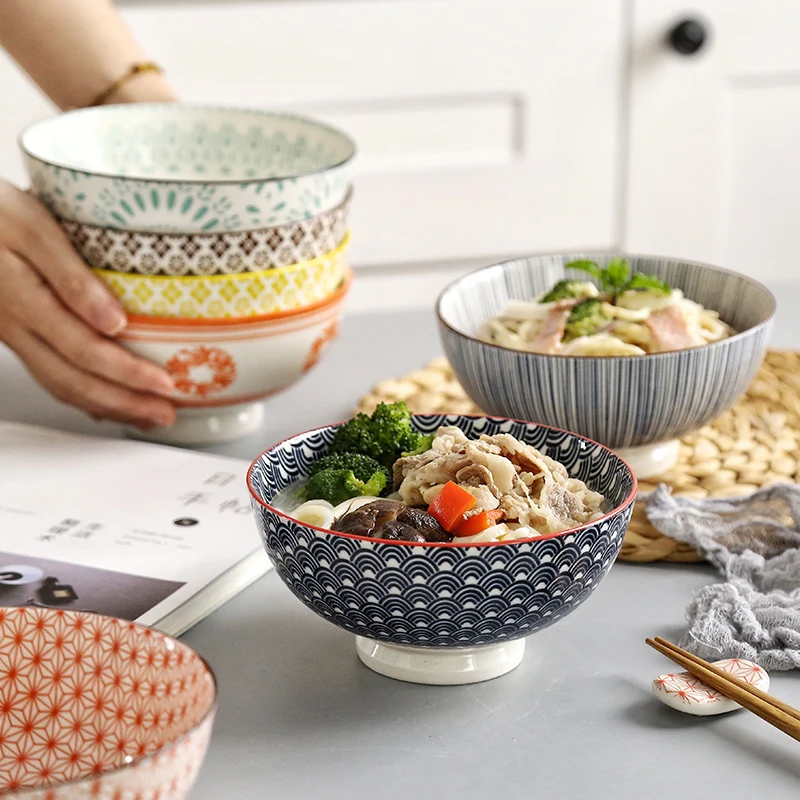 Ramen Bowl Household Large Bowl Single Creative Ceramic Instant Noodle Bowl Soup Bowl Sea Bowl Personalized Noodle Bowl
Ramen Bowl Household Large Bowl Single Creative Ceramic Instant Noodle Bowl Soup Bowl Sea Bowl Personalized Noodle Bowl