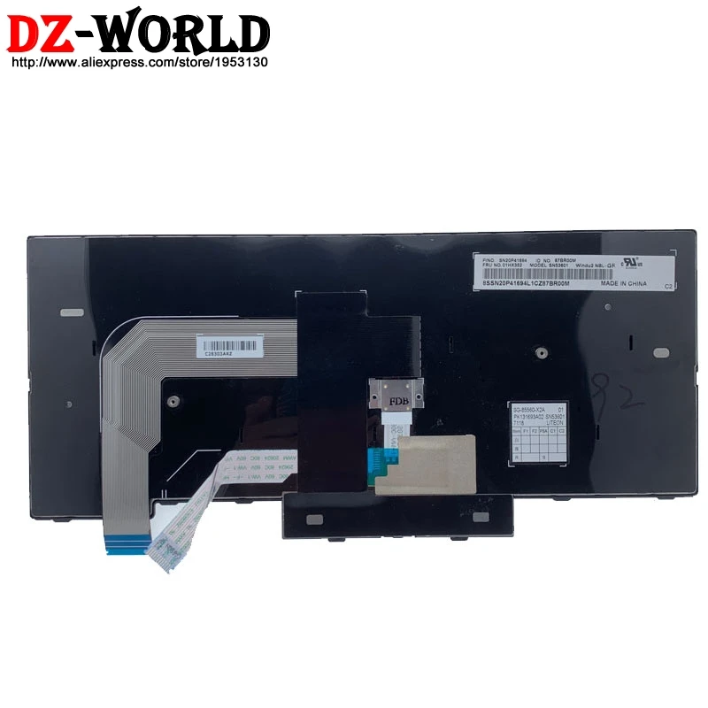 New/Orig GR Greece Greek Keyboard for Thinkpad T470 A475 T480 A485 Laptop 01HX352 01HX392 01HX312
New/Orig GR Greece Greek Keyboard for Thinkpad T470 A475 T480 A485 Laptop 01HX352 01HX392 01HX312