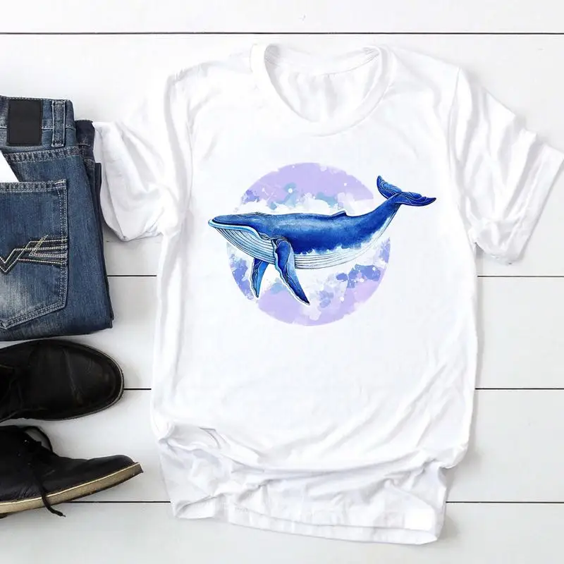 Women Short Sleeve Trend Style Ocean Wave Fashion Cartoon Summer Lady Print Tee Graphic T Top Female Tshirts Clothes T-Shirt
Women Short Sleeve Trend Style Ocean Wave Fashion Cartoon Summer Lady Print Tee Graphic T Top Female Tshirts Clothes T-Shirt