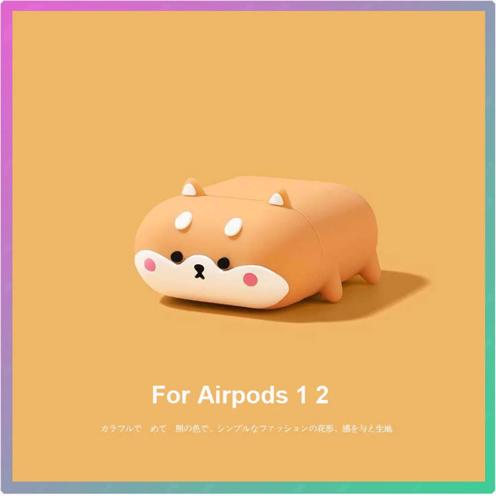 new 3D Cute Corgi Cover For Apple Airpods 1 2 Case Earphone Silicone Bluetooth Wireless Protective Case For AirPods Pro Cat Dog
new 3D Cute Corgi Cover For Apple Airpods 1 2 Case Earphone Silicone Bluetooth Wireless Protective Case For AirPods Pro Cat Dog