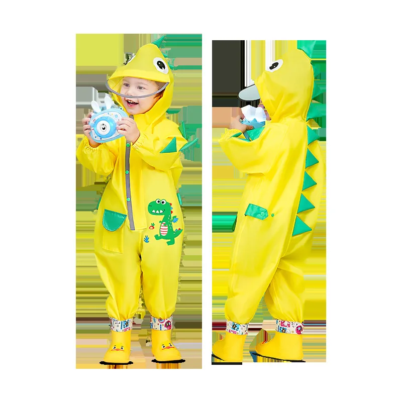 Children's one-piece raincoat poncho dinosaur boys and girls pupils kindergarten baby rain gear
Children's one-piece raincoat poncho dinosaur boys and girls pupils kindergarten baby rain gear
