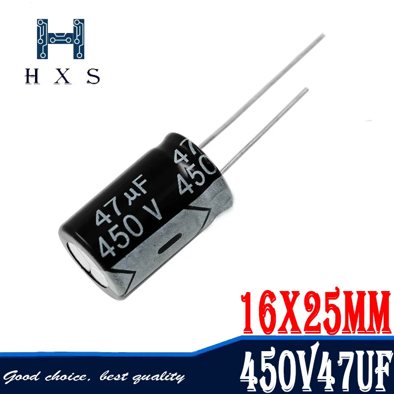 5PCS 450V47UF 16*25mm 47UF 450V 16*25 Aluminum electrolytic capacitor
5PCS 450V47UF 16*25mm 47UF 450V 16*25 Aluminum electrolytic capacitor