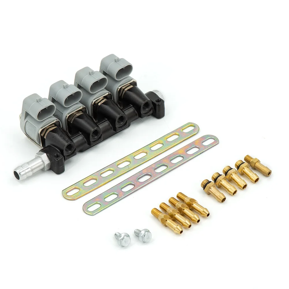 LPG/CNG Sequential Fuel System Injection Auto Gas conversion Kit Injector Rail 2 or 3 ohm Car Injector
LPG/CNG Sequential Fuel System Injection Auto Gas conversion Kit Injector Rail 2 or 3 ohm Car Injector