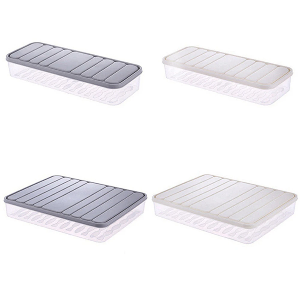 4 Pcs Set Refrigerator Food Preservation Storage Box Plastic Freezer Space Saver Food Container Organization Rack Kitchen Storag 
4 Pcs Set Refrigerator Food Preservation Storage Box Plastic Freezer Space Saver Food Container Organization Rack Kitchen Storag