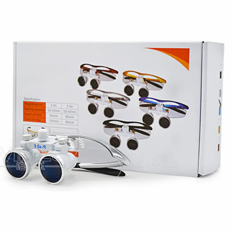 Dental Loupe Medical Surgical Magnifying Glass With Brightness Adjustable LED Head Light
Dental Loupe Medical Surgical Magnifying Glass With Brightness Adjustable LED Head Light