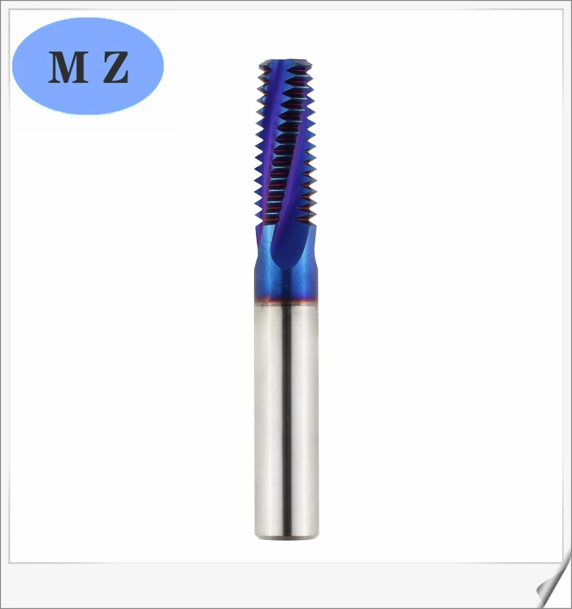 

M3 M4 M5 M6 M8 M10 M12 M16 HRC65 metric carbide thread mill for CNC machining center 4 6 8 10 12 mm