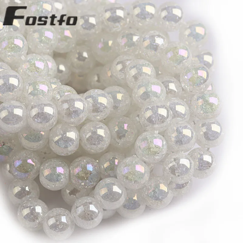 Crystal Beads White Snow Cracked Natural Stone Loose Spacer Beads For Jewelry Making Round 6/8/10mm DIY Bracelet
Crystal Beads White Snow Cracked Natural Stone Loose Spacer Beads For Jewelry Making Round 6/8/10mm DIY Bracelet