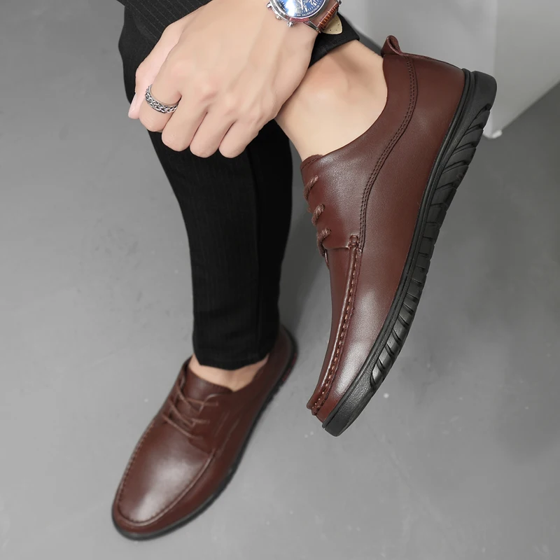 Casual Men's Sneakers Casual Leather Shoes Men Fashion Breathable Black Mens Causal Summer Sneaker Leisure Men's Running
Casual Men's Sneakers Casual Leather Shoes Men Fashion Breathable Black Mens Causal Summer Sneaker Leisure Men's Running