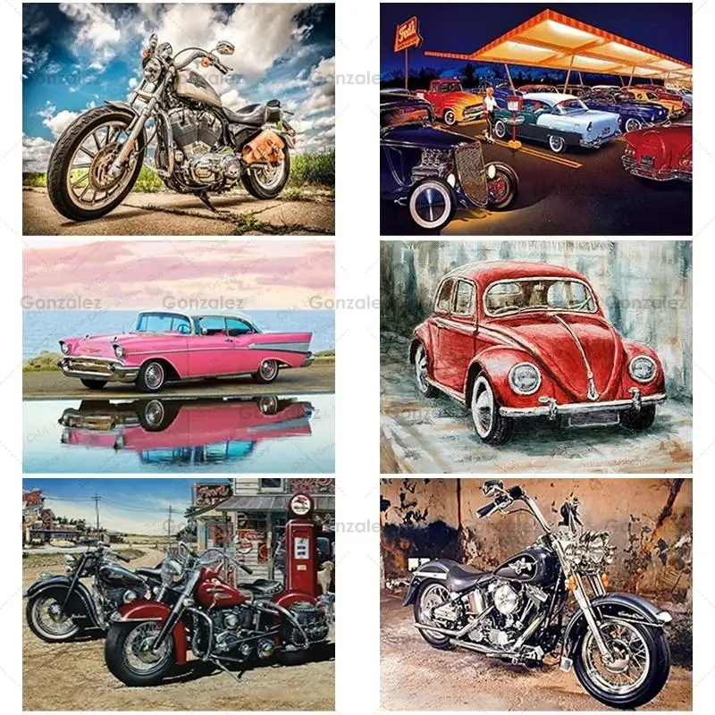 Full Drill 5D Diy Diamond Painting Mosaic Motorcycle Car Rhinestone Embroidery Cross Stitch Art Home Decoration Handmade Crafts
Full Drill 5D Diy Diamond Painting Mosaic Motorcycle Car Rhinestone Embroidery Cross Stitch Art Home Decoration Handmade Crafts