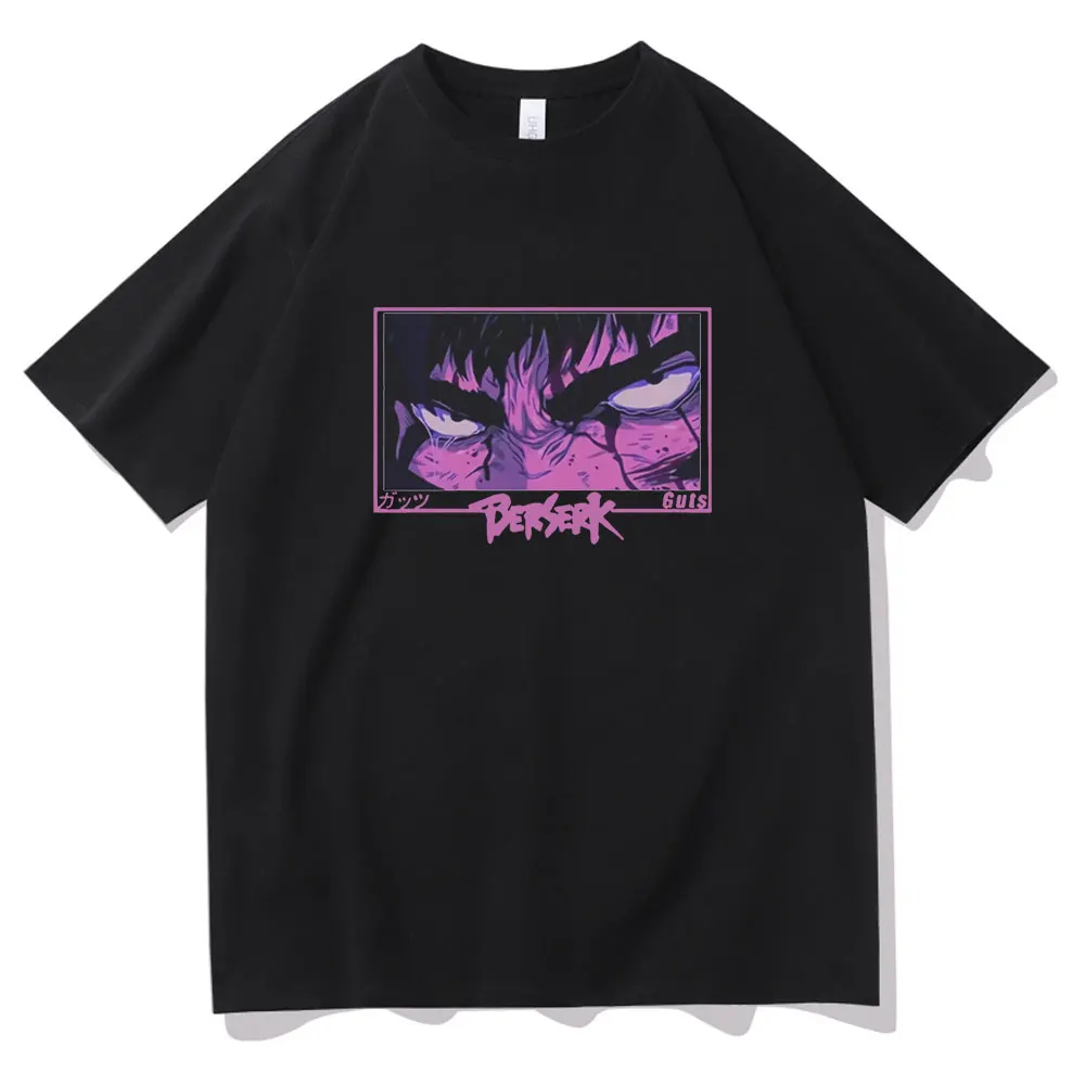 Anime Berserk Guts Mens Womens Tshirt Short Sleeve Harajuku Manga Eyes Print T-shirt Fashion Streetwear Men Cool T Shirts Tops
Anime Berserk Guts Mens Womens Tshirt Short Sleeve Harajuku Manga Eyes Print T-shirt Fashion Streetwear Men Cool T Shirts Tops
