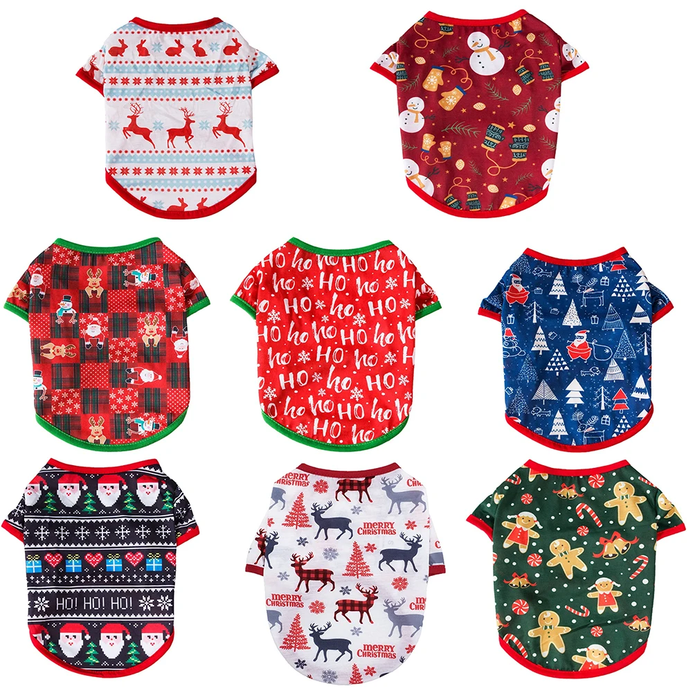 Pet Dog Clothes Christmas Print Cute Gingerbread Man Snowflake Coat Jacket Chihuahua Bulldog Puppy Costume Winter
Pet Dog Clothes Christmas Print Cute Gingerbread Man Snowflake Coat Jacket Chihuahua Bulldog Puppy Costume Winter