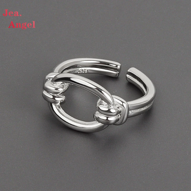 Женские серебряные кольца Jea.Angel, простые круглые Регулируемые кольца с вырезами, ювелирные украшения для вечеринки, 925
Женские серебряные кольца Jea.Angel, простые круглые Регулируемые кольца с вырезами, ювелирные украшения для вечеринки, 925