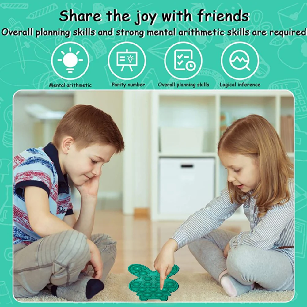 Push Bubble Sensory Toy Silicone Stress Reliever Toy Sensory Toy Adult Kids Toys Autism Fidget It Stress Relief Toy
Push Bubble Sensory Toy Silicone Stress Reliever Toy Sensory Toy Adult Kids Toys Autism Fidget It Stress Relief Toy