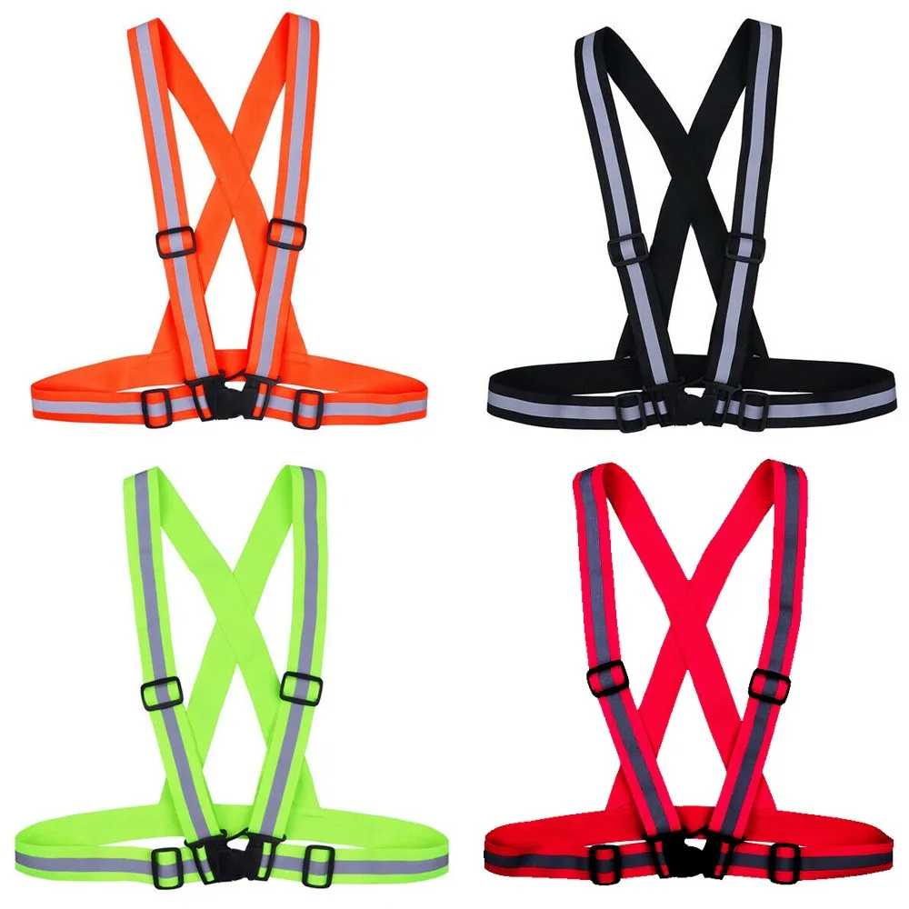 Reflective Vest Reflective Safe Belt Vest Adjustable High Visibility For Night Sports Night Running Cycling Reflective Vest
Reflective Vest Reflective Safe Belt Vest Adjustable High Visibility For Night Sports Night Running Cycling Reflective Vest