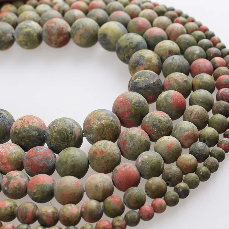 Natural Stone Matte Unakite Frosted Stone Round Loose Beads 4 6 8 10 12mm For Bracelets Necklace Diy Jewelry Making
Natural Stone Matte Unakite Frosted Stone Round Loose Beads 4 6 8 10 12mm For Bracelets Necklace Diy Jewelry Making