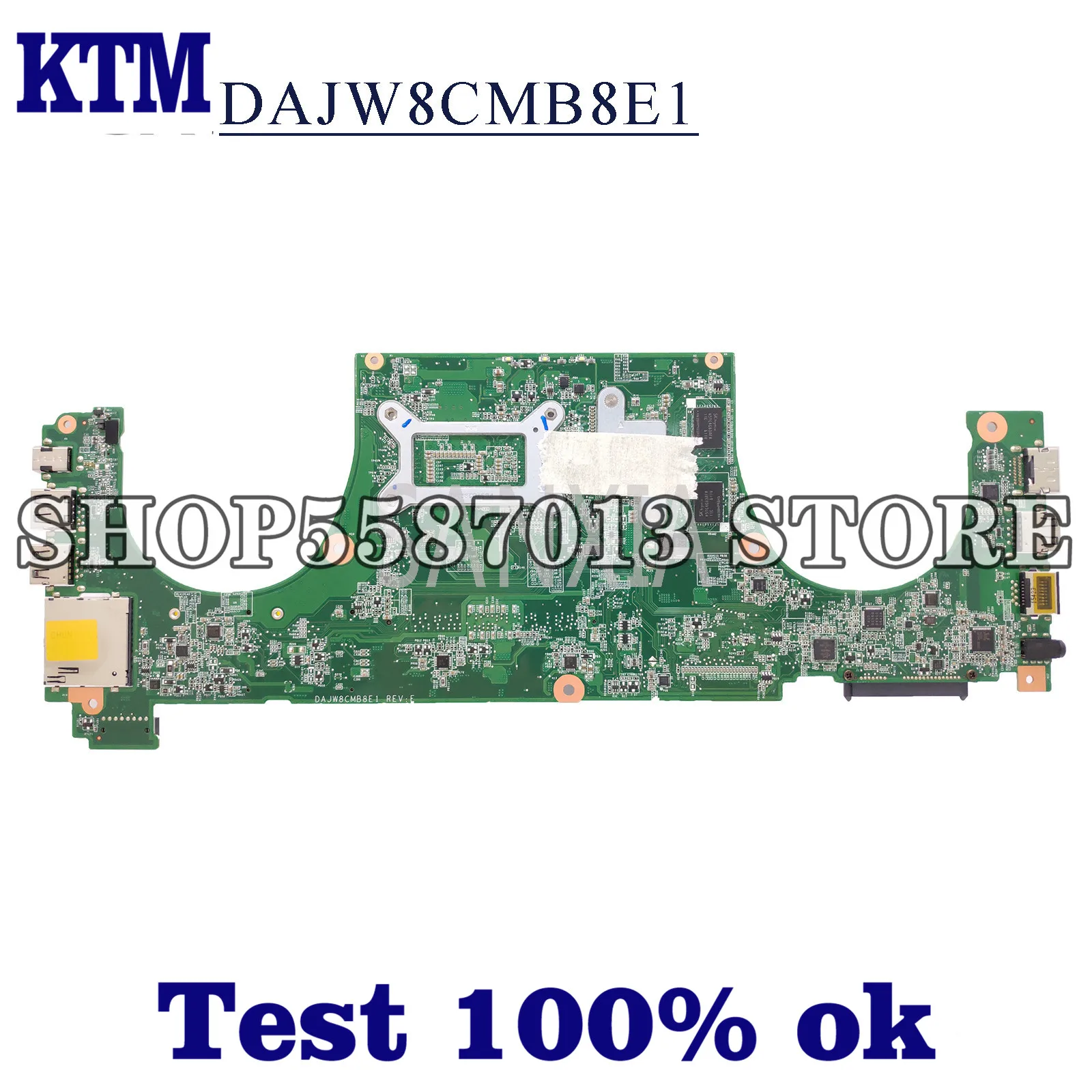 KEFU DAJW8CMB8E1 Laptop motherboard for Dell Vostro 14-5470 original mainboard I5-4200U GT740M 
KEFU DAJW8CMB8E1 Laptop motherboard for Dell Vostro 14-5470 original mainboard I5-4200U GT740M