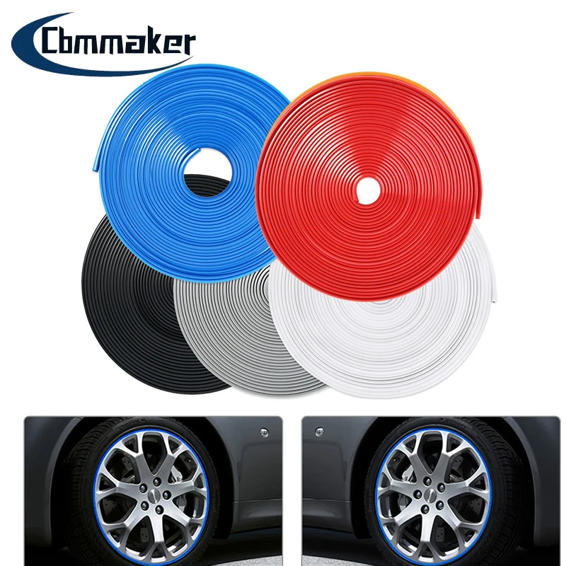 Car Styling Wheel Rims Protector Tire Protection Ring Anti-collision Strip Decorative Line Stickers Wheel Hub Anti-scratch Strip
Car Styling Wheel Rims Protector Tire Protection Ring Anti-collision Strip Decorative Line Stickers Wheel Hub Anti-scratch Strip