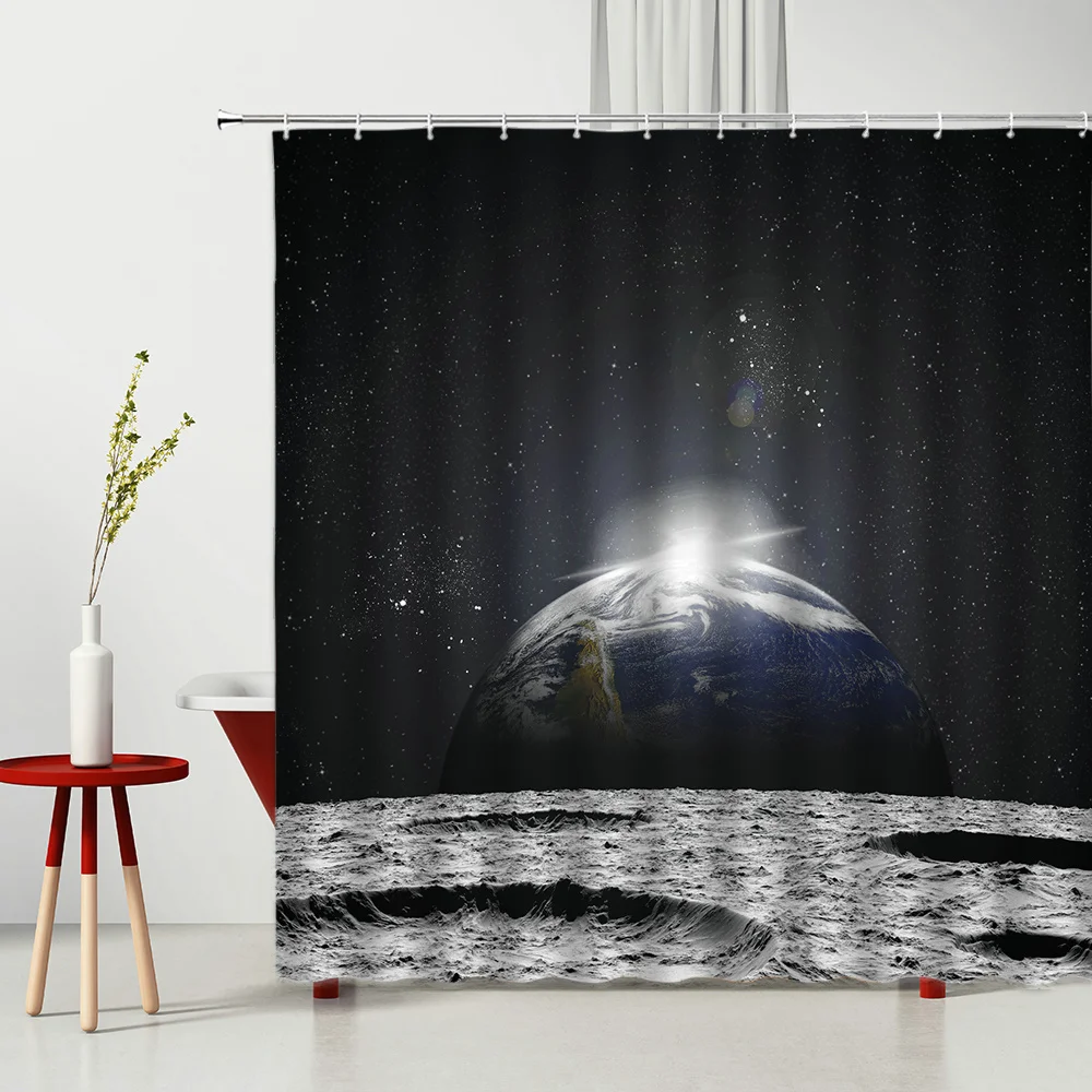 Landscape Shower Curtain Set Night Scenery Sky Moon Reunion Bedroom Curtain Polyester Fabric Machine Washable Bathtub Decor
Landscape Shower Curtain Set Night Scenery Sky Moon Reunion Bedroom Curtain Polyester Fabric Machine Washable Bathtub Decor