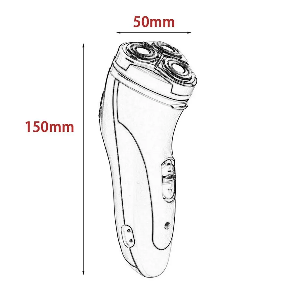 3 Blades Electric Razor electric shavers for men Rechargeable Electric Shaver Portable Electric Razor With LED Lighting Function
3 Blades Electric Razor electric shavers for men Rechargeable Electric Shaver Portable Electric Razor With LED Lighting Function