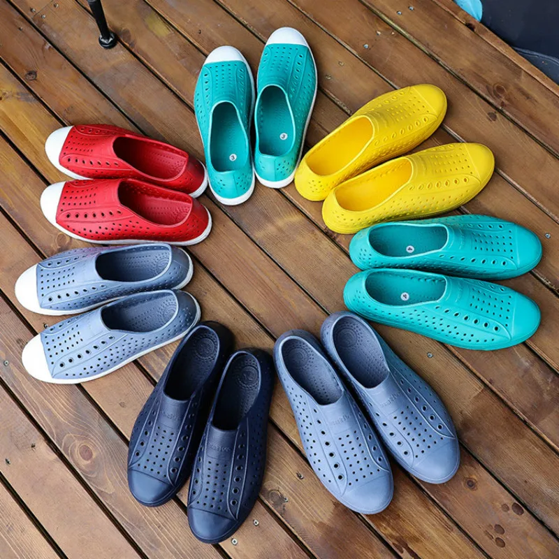 EXCARGO PVC Summer Shoes Plastic Sandals Men Flats Slip On Loafers 2020 Light Weight Male Sandals Summer Shoes Black
EXCARGO PVC Summer Shoes Plastic Sandals Men Flats Slip On Loafers 2020 Light Weight Male Sandals Summer Shoes Black