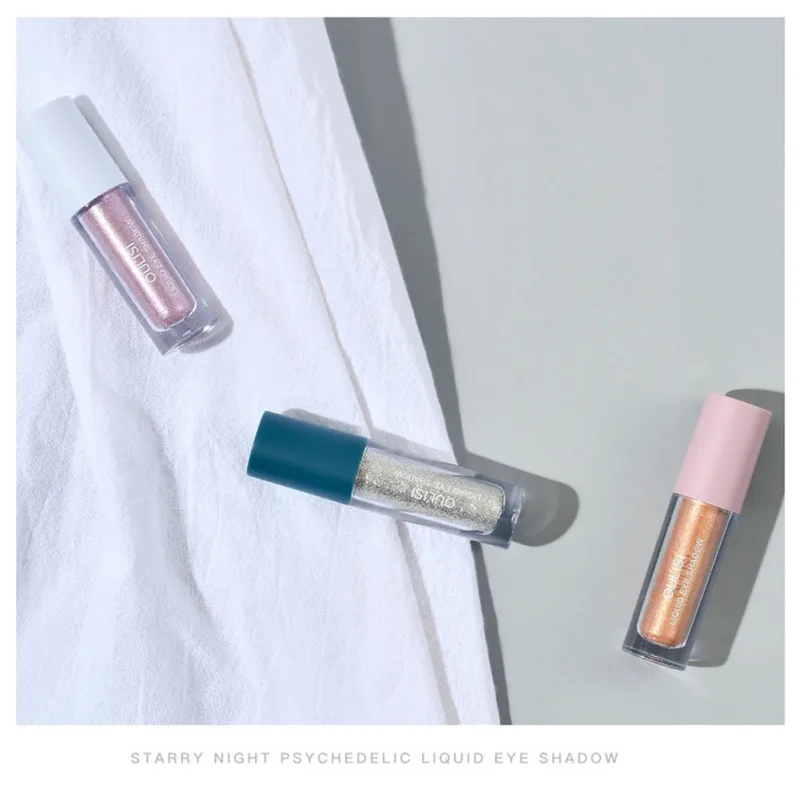 Glitter Pigment Liquid Eye Shadow Polarized Light Eye Makeup Metals Glitter Makeup Cosmetics Shiny Liquid Eyeshadow
Glitter Pigment Liquid Eye Shadow Polarized Light Eye Makeup Metals Glitter Makeup Cosmetics Shiny Liquid Eyeshadow