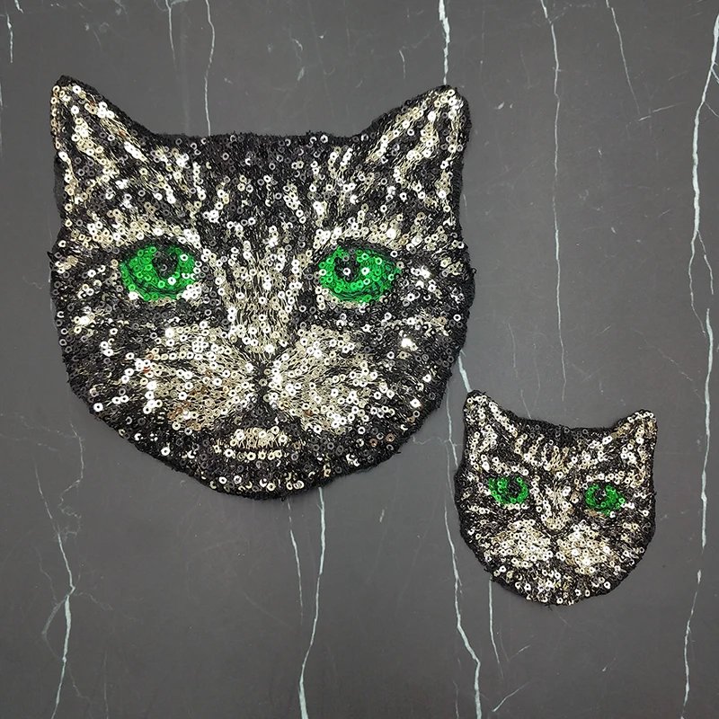 1 Set New Sequined Cartoon Cute Cats Embroidery Animal Patch DIY Sewing Clothing T-Shirt Sweater Badge Accessories Supplies
1 Set New Sequined Cartoon Cute Cats Embroidery Animal Patch DIY Sewing Clothing T-Shirt Sweater Badge Accessories Supplies