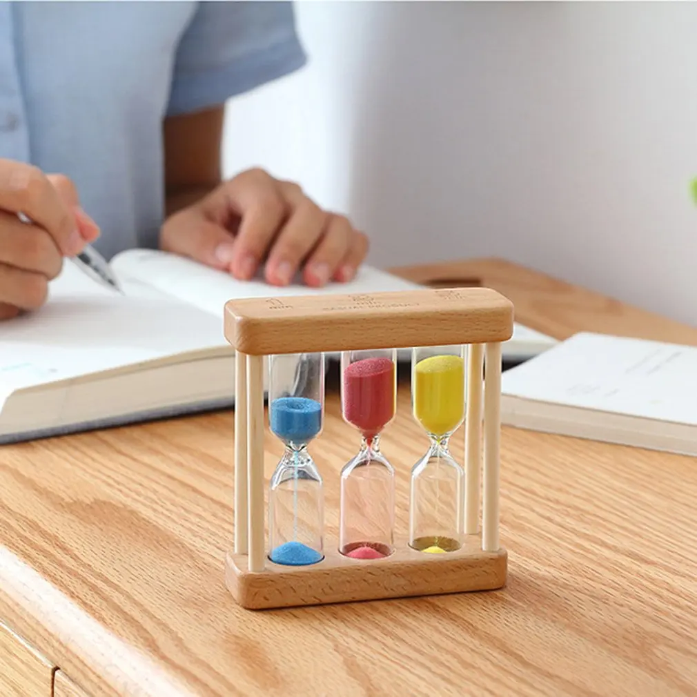1/3/5 Minute Wooden Sand Glass Hourglass Timer Clock Home Decor Gift For Childern Simple Style
1/3/5 Minute Wooden Sand Glass Hourglass Timer Clock Home Decor Gift For Childern Simple Style