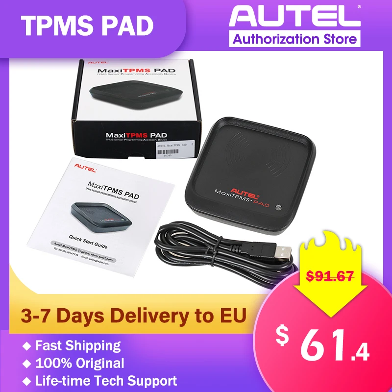 100% Original Autel MaxiTPMS PAD TPMS Sensor Programming Accessory Device Program MX-Sensor TPMS Activation Tools Fast Shipping
100% Original Autel MaxiTPMS PAD TPMS Sensor Programming Accessory Device Program MX-Sensor TPMS Activation Tools Fast Shipping
