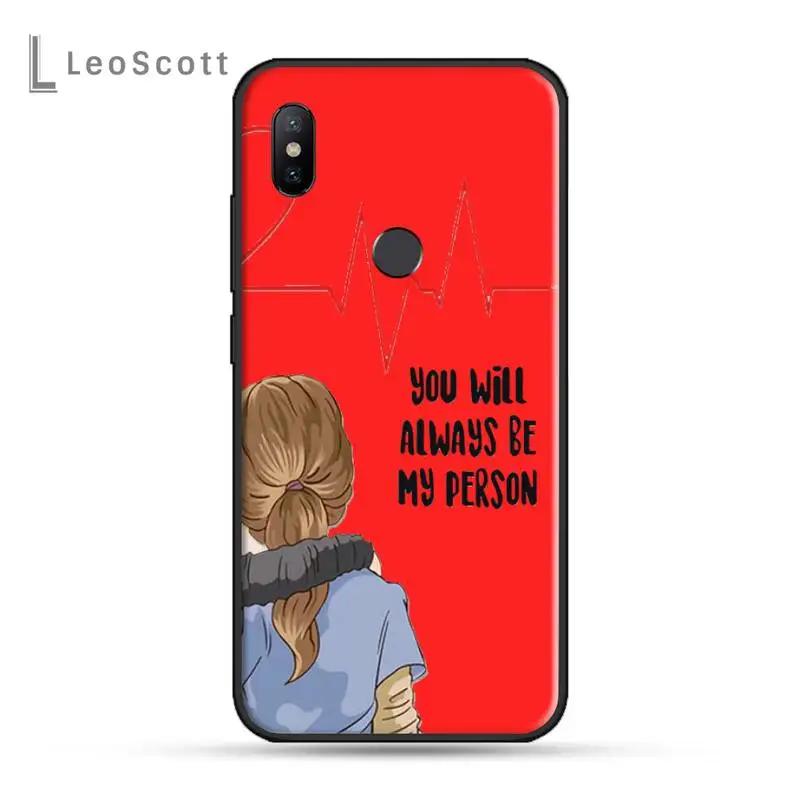 Greys Anatomy You're My Person color Phone Case For xiaomi Redmi 5 5A plus 7A 8 note 2 3 4 5 5A 6 7 GO K20 A2
Greys Anatomy You're My Person color Phone Case For xiaomi Redmi 5 5A plus 7A 8 note 2 3 4 5 5A 6 7 GO K20 A2