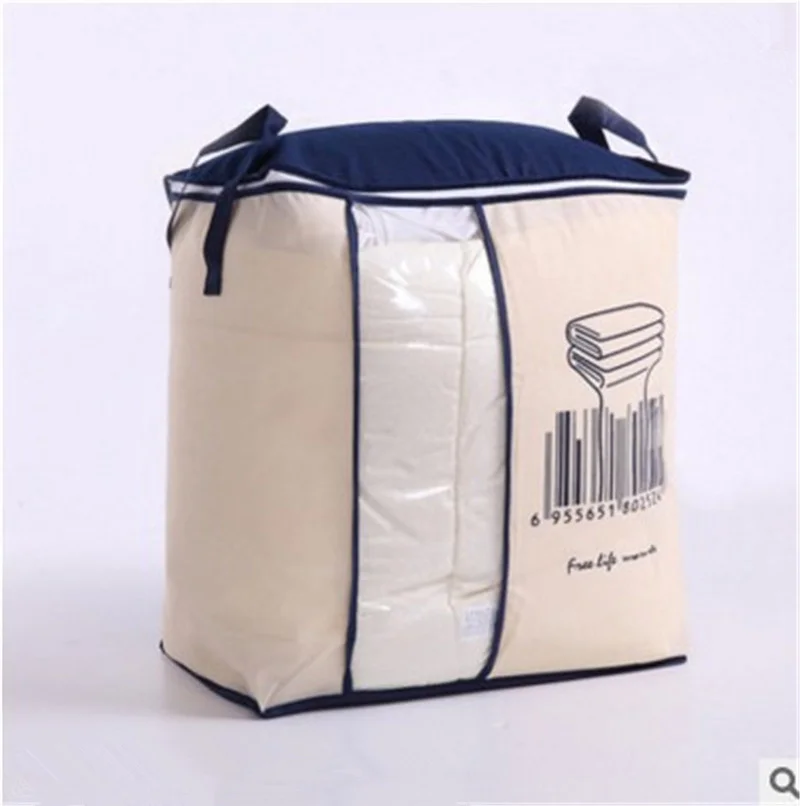 Quilt Clothes Storage Bag Folding Blanket Sweater Dustproof Closet Finishing Pouch Home Toy Organizer With See Through Window
Quilt Clothes Storage Bag Folding Blanket Sweater Dustproof Closet Finishing Pouch Home Toy Organizer With See Through Window