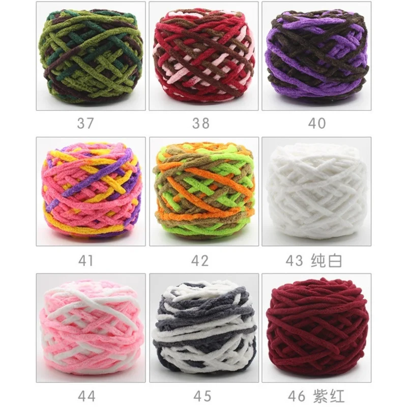 100g/pcs Single Ice Line Crochet Yarn For Hand Knitting Threads For Knitting Wool Knitting Yarn Benang Kait Hand-knitted DIY
100g/pcs Single Ice Line Crochet Yarn For Hand Knitting Threads For Knitting Wool Knitting Yarn Benang Kait Hand-knitted DIY